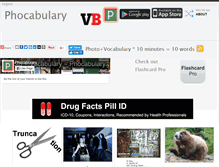 Tablet Screenshot of phocabulary.com